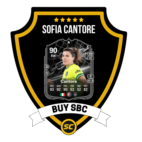EA FC 26 SBC Sofia Cantore - PS4, PS5, Xbox One, Xbox Series X, Xbox Series S